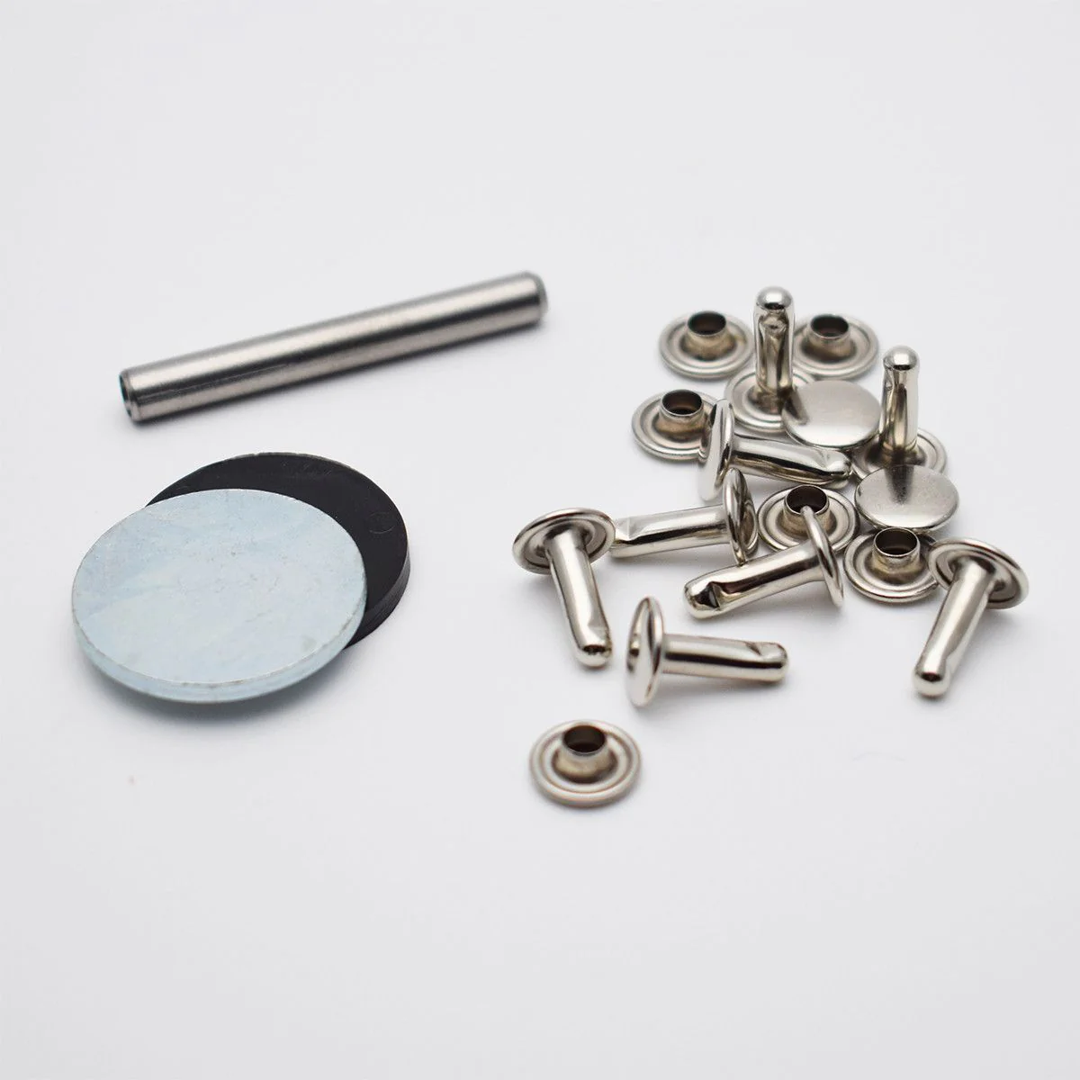 Tubular Rivets (6 - 9 mm) - Silver - Image 3