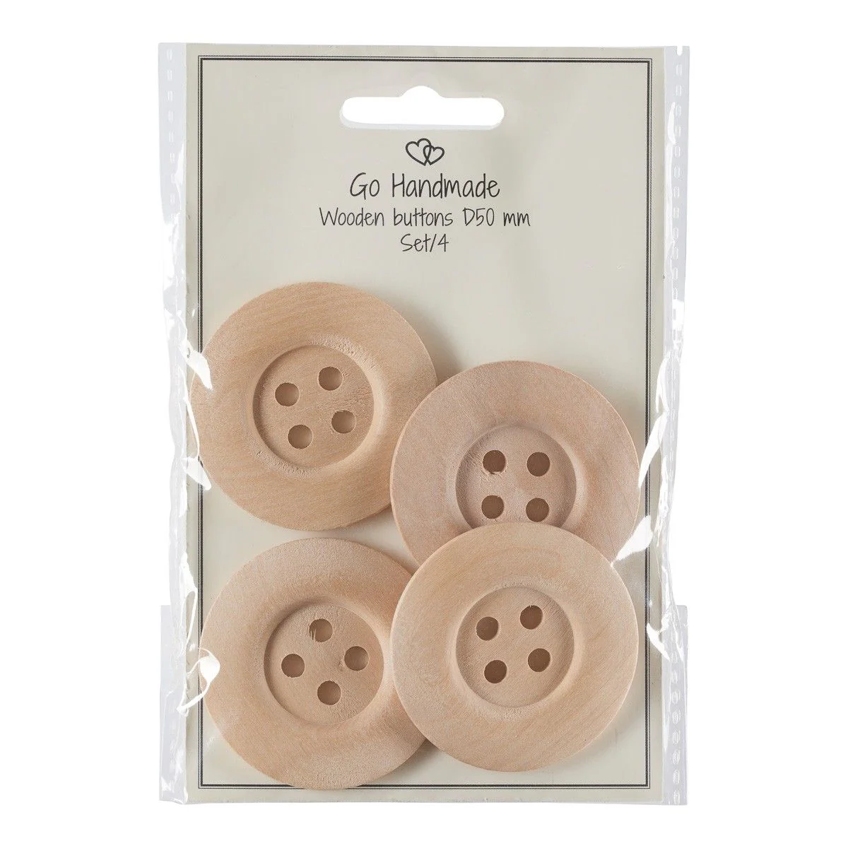 Large Wooden Buttons - Image 3
