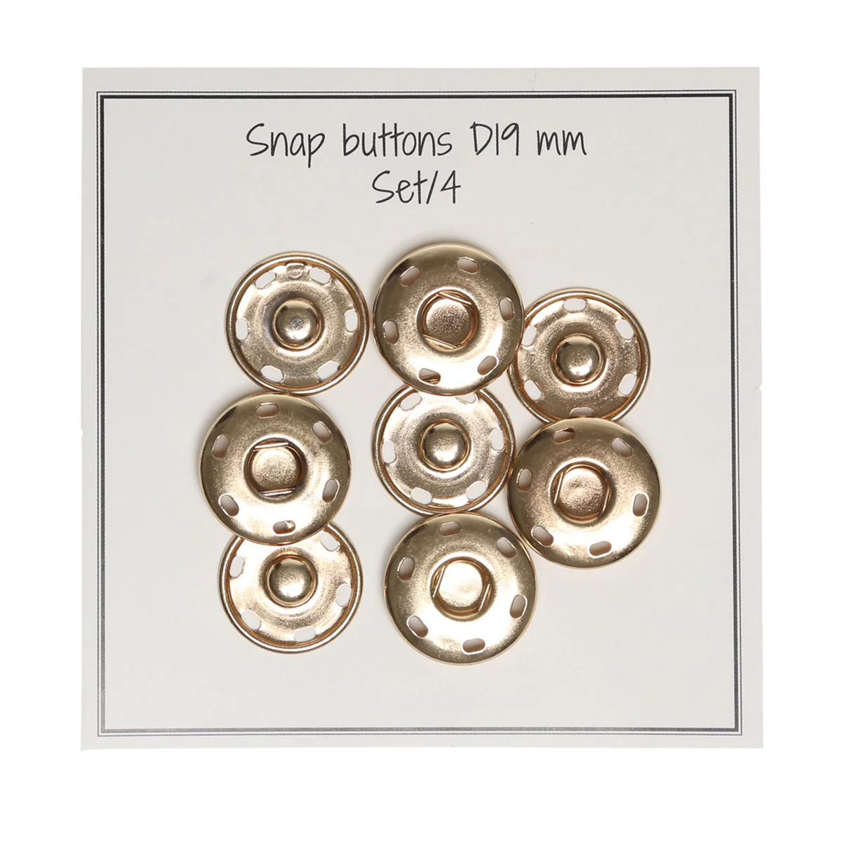 Snap buttons - 19 mm - Image 3