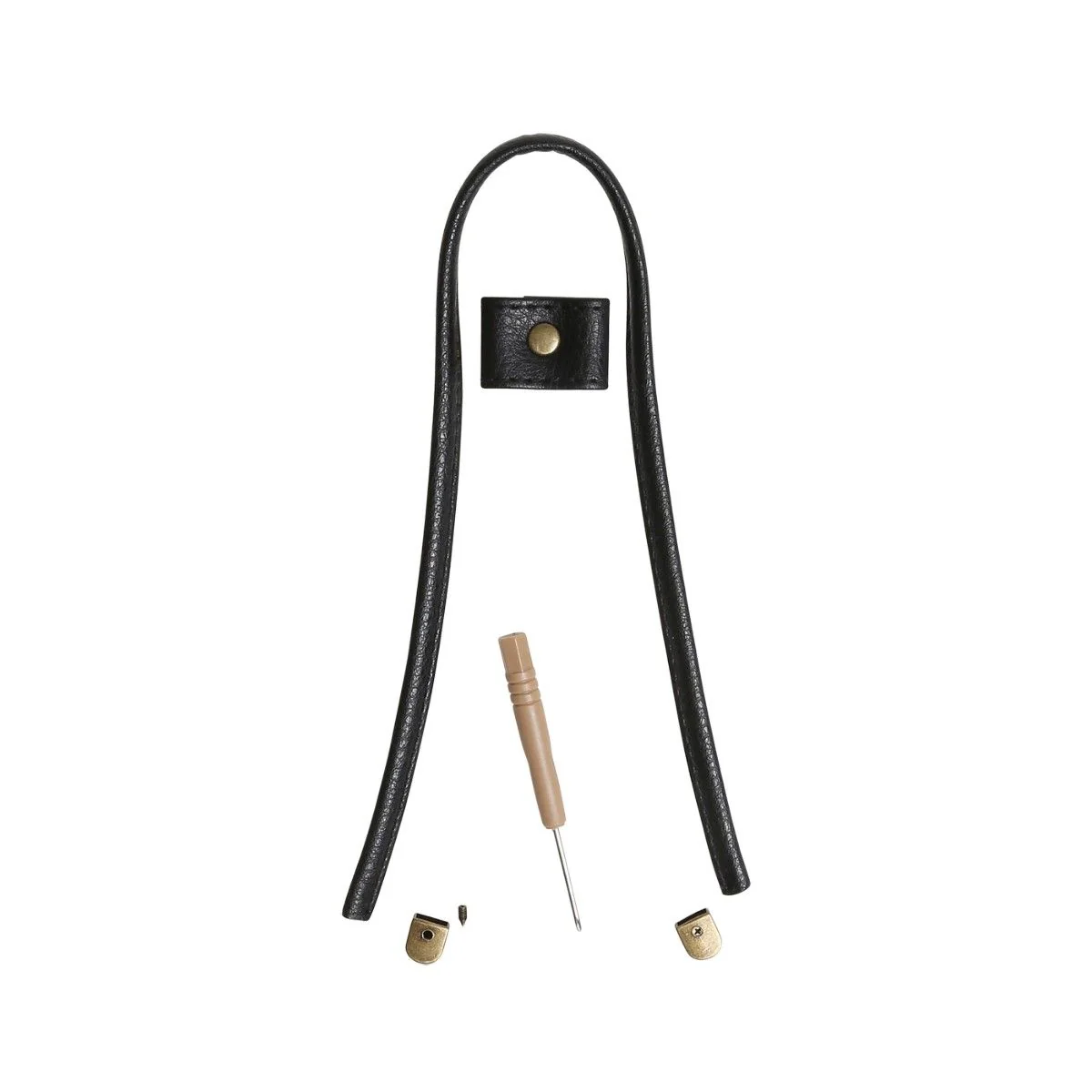 Bag Drawstring - Black/Bronze - Image 2