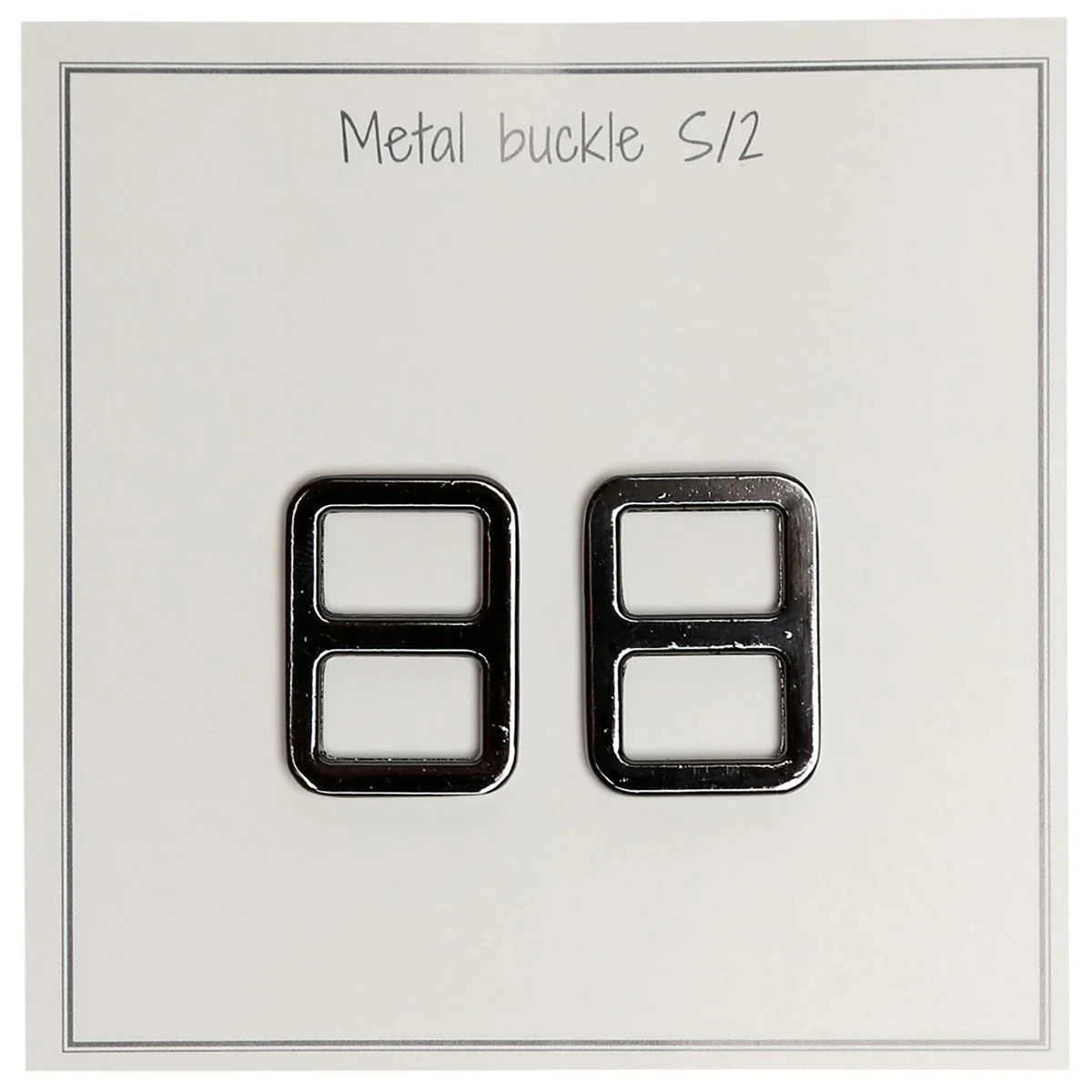 Metal Buckle 25 x 19 mm (0.98 x 0.75 in) - several colors - Image 3