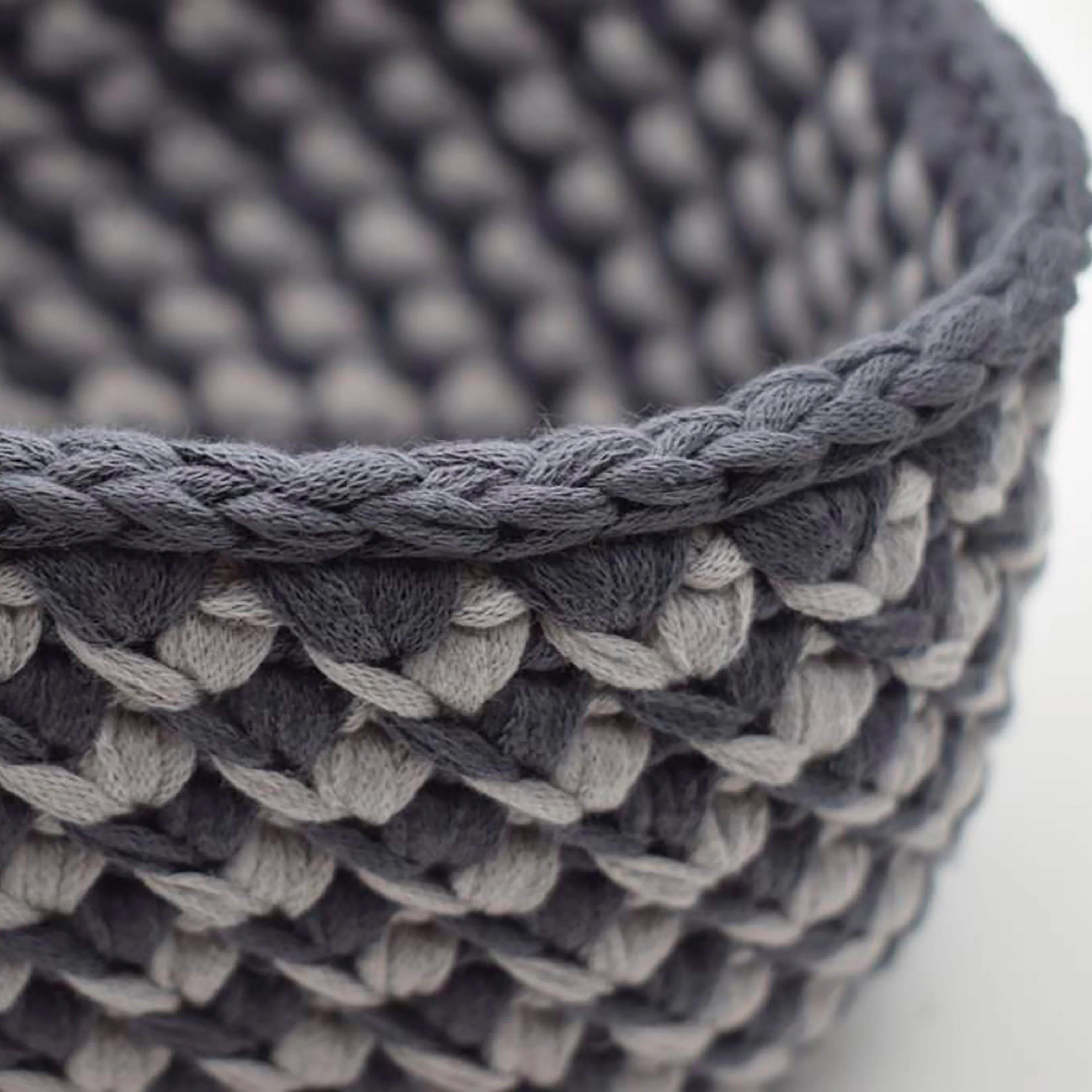 Oblique Lines Stripes - Square baskets - Image 3