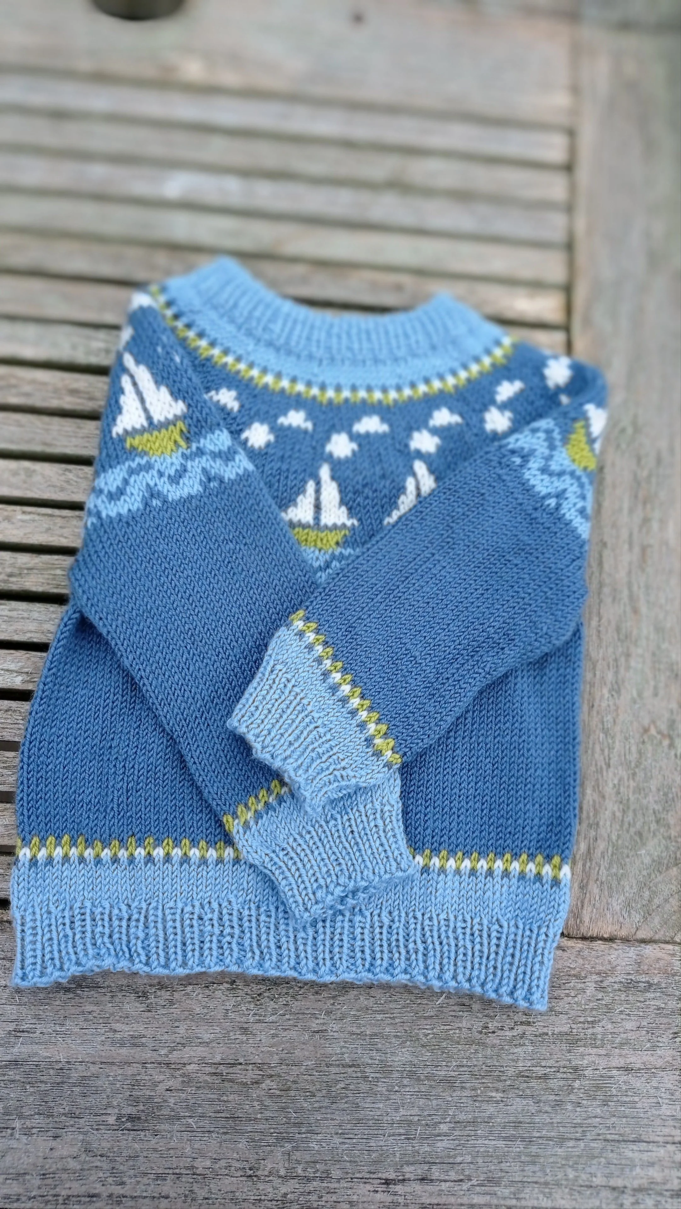 Ship Oh Hoy - Baby Sweater - Image 4