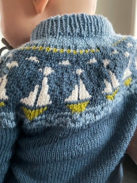 Ship Oh Hoy - Baby Sweater - Image 5