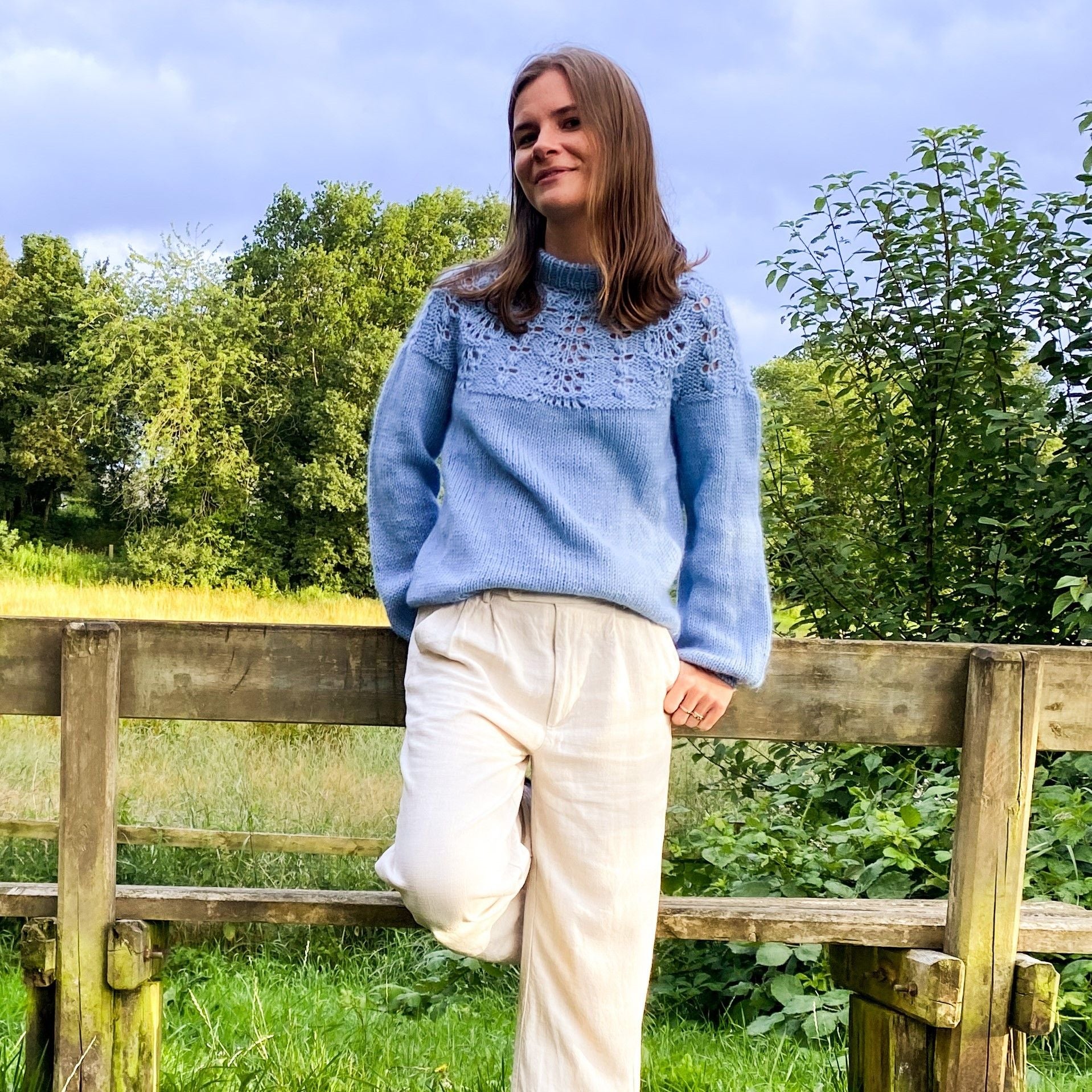 Spring Waves - Sweater - Image 2