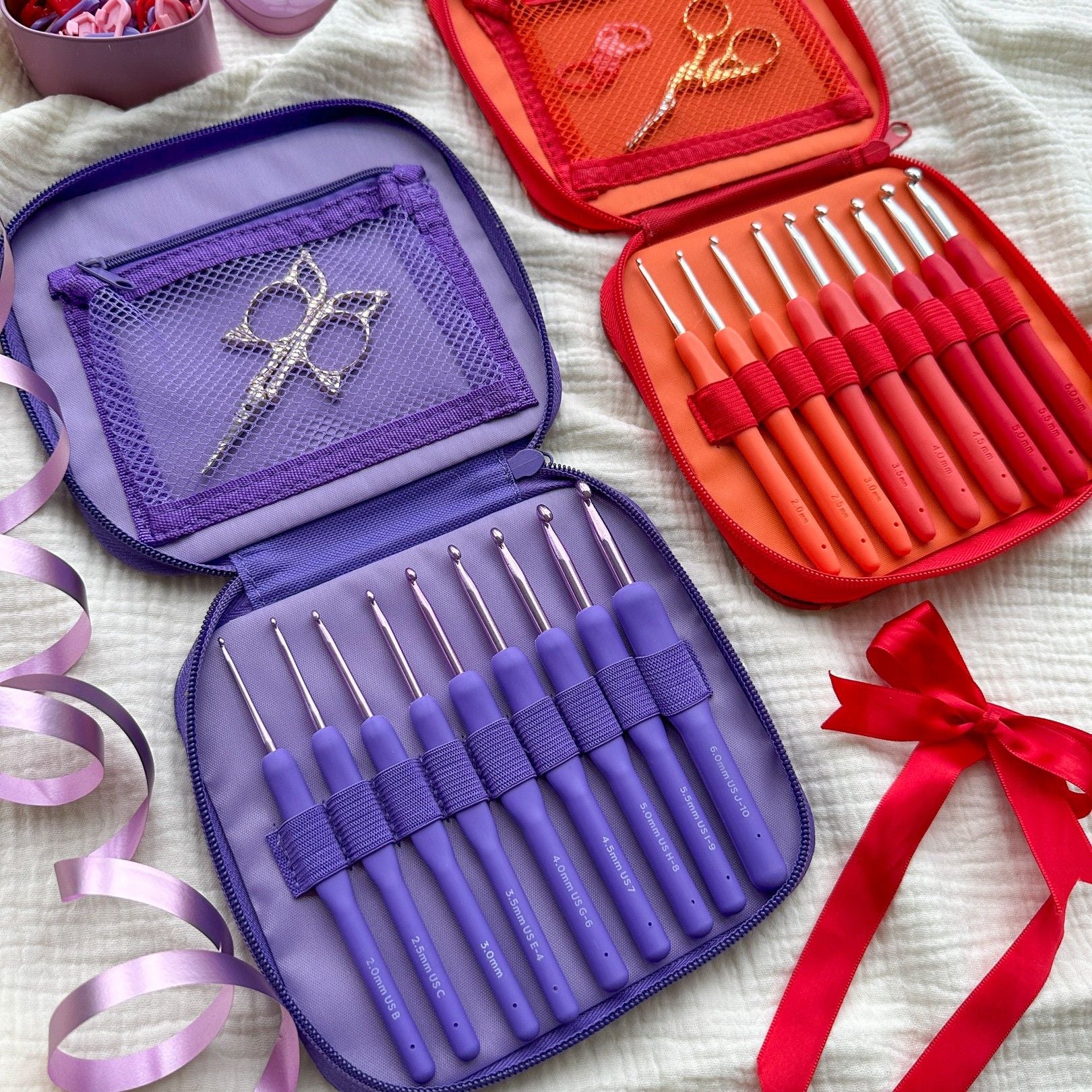 Cosmo Crochet Hook Set - 9 Sizes - Wisteria - Image 9