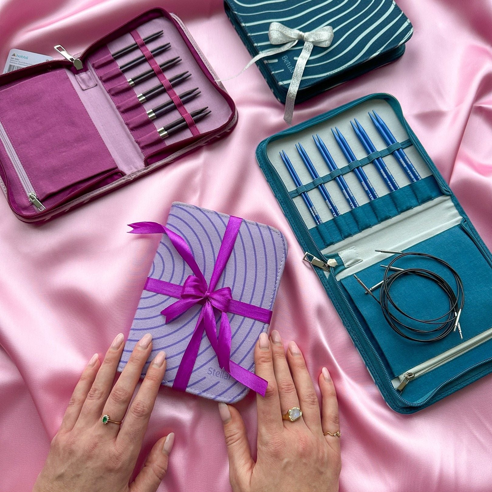 Stellar Short Interchangeable Circular Needle Set Essential - Amethyst - Image 13