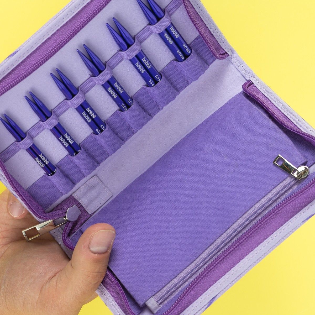 Stellar Short Interchangeable Circular Needle Set Essential - Amethyst - Image 2