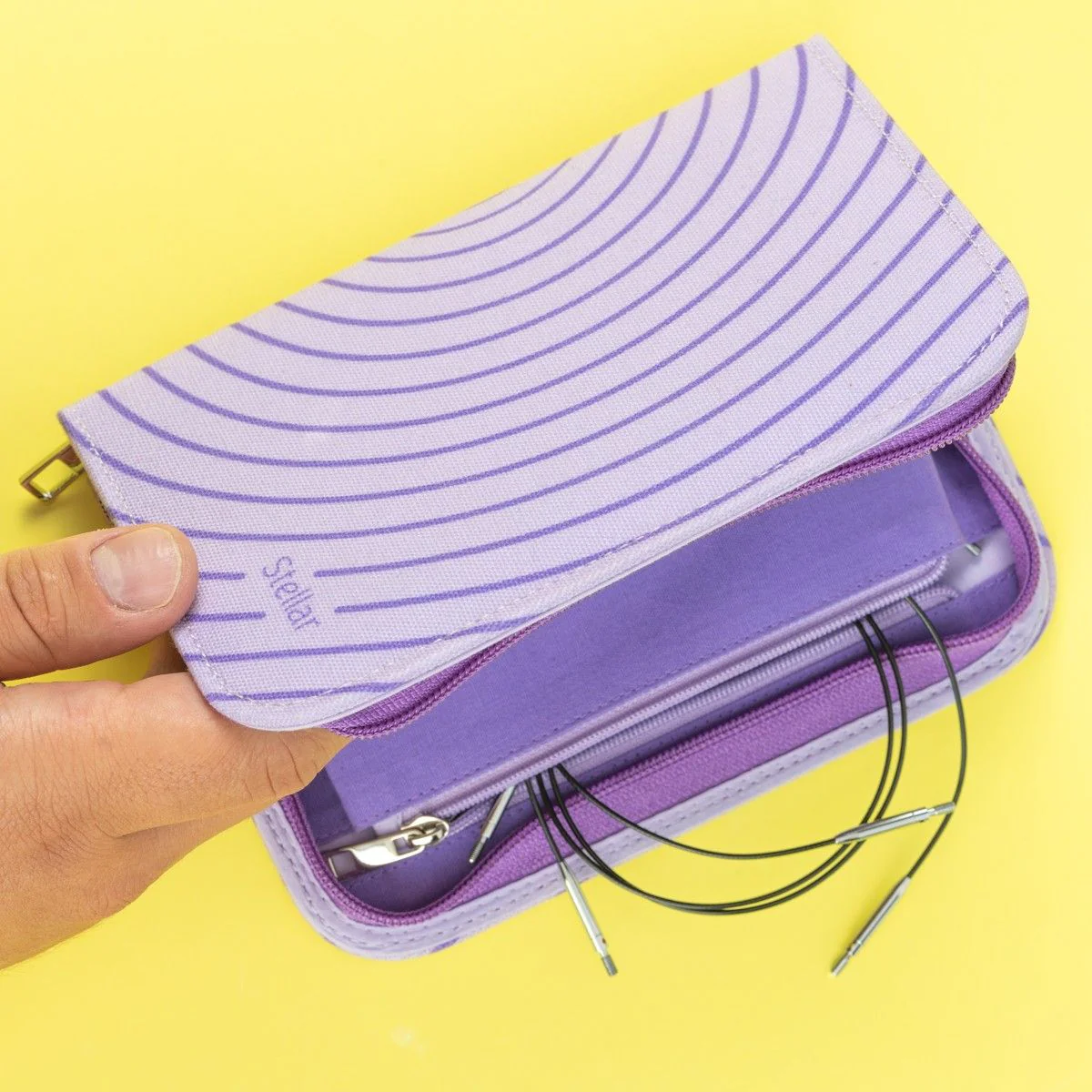 Stellar Short Interchangeable Circular Needle Set Essential - Amethyst - Image 4