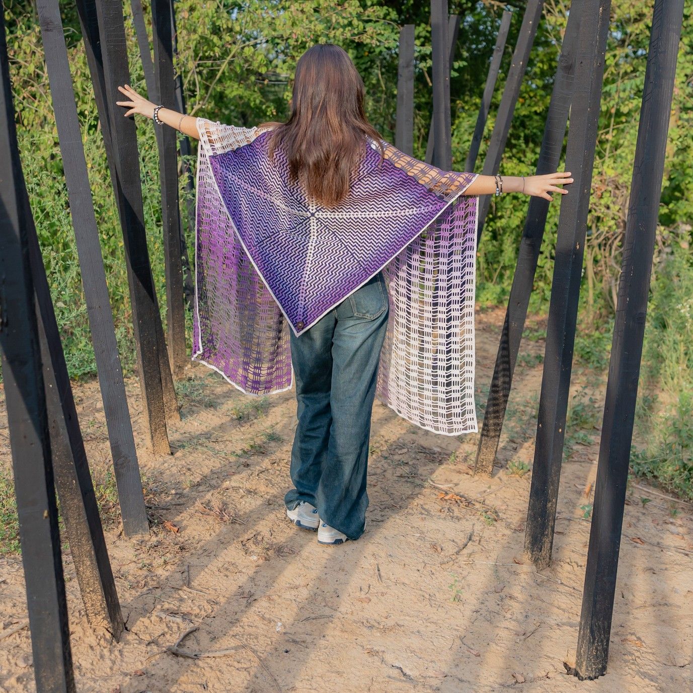 Abstract Allure - Shawl - Image 3