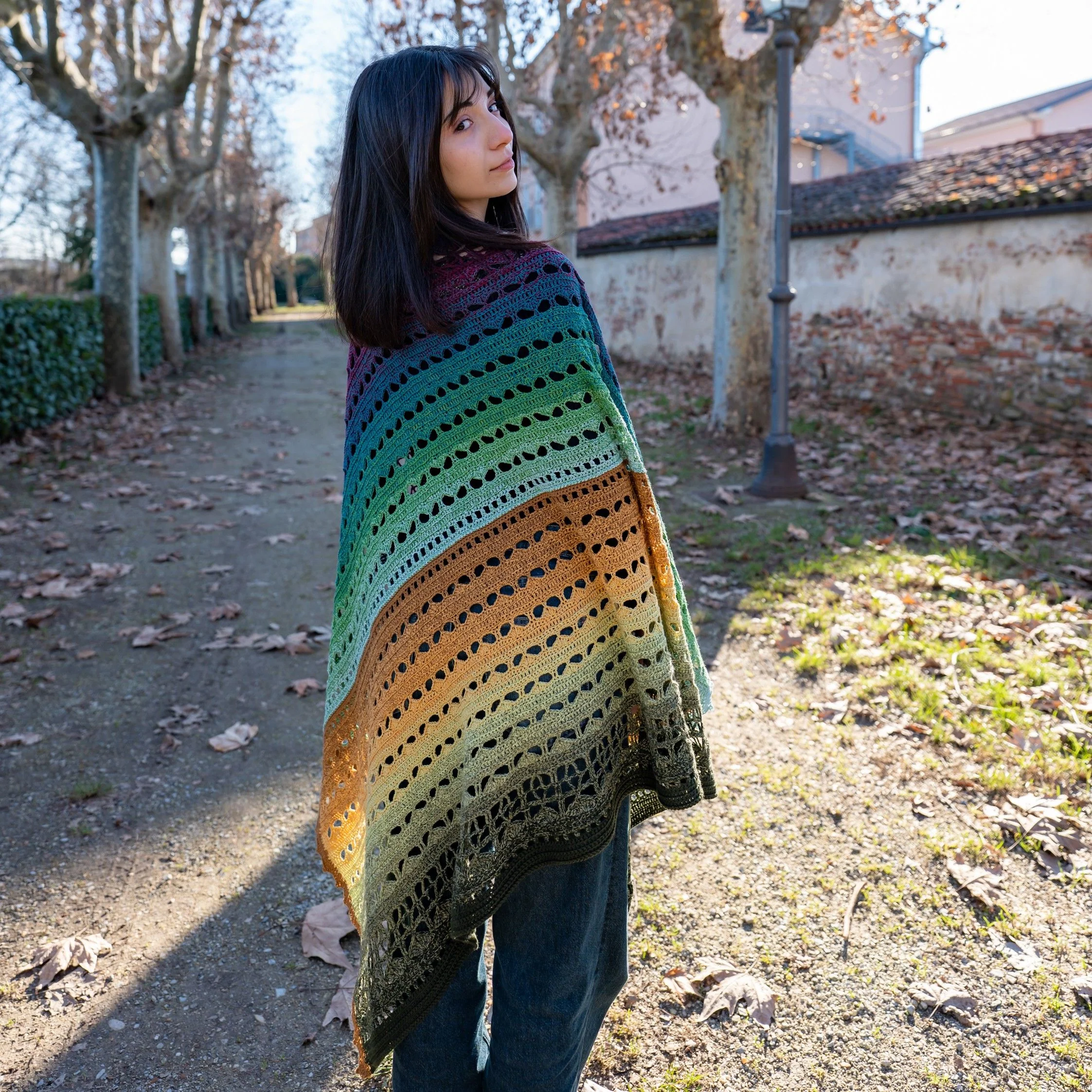 Starlit Forest - Shawl - Image 3