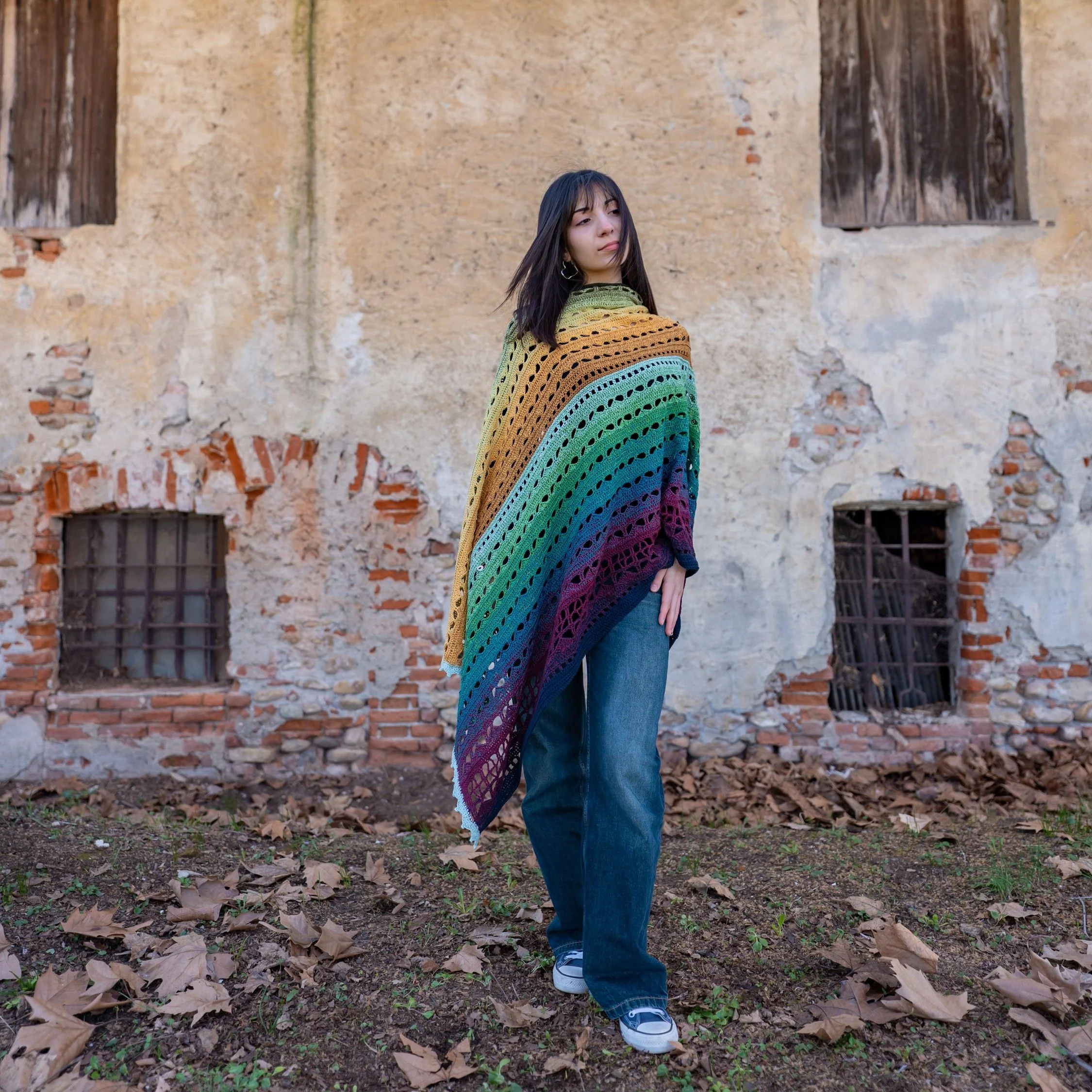 Starlit Forest - Shawl - Image 4