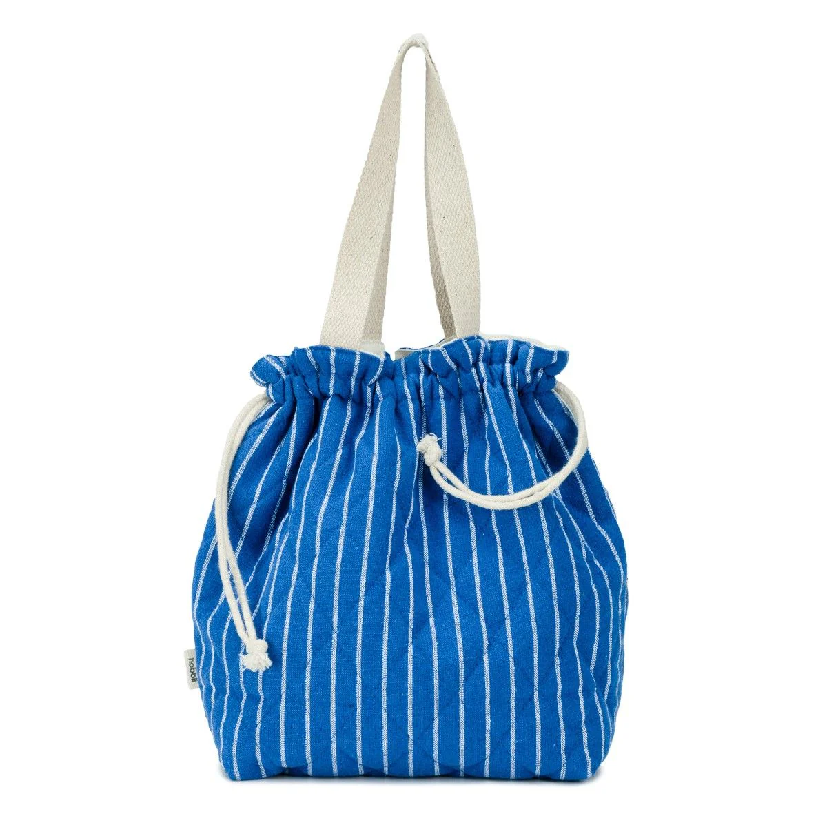 Quilted Project Bag w. Drawstring