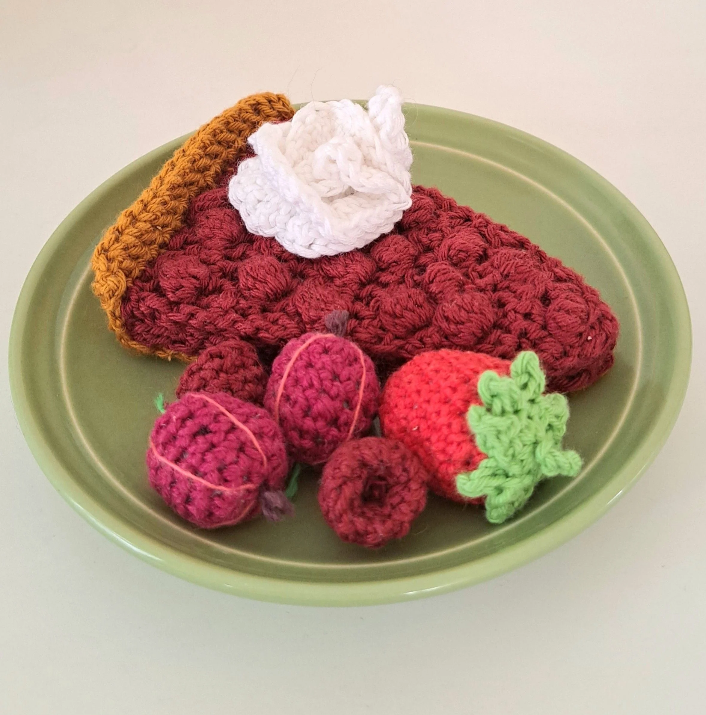 Pie with Red Berries