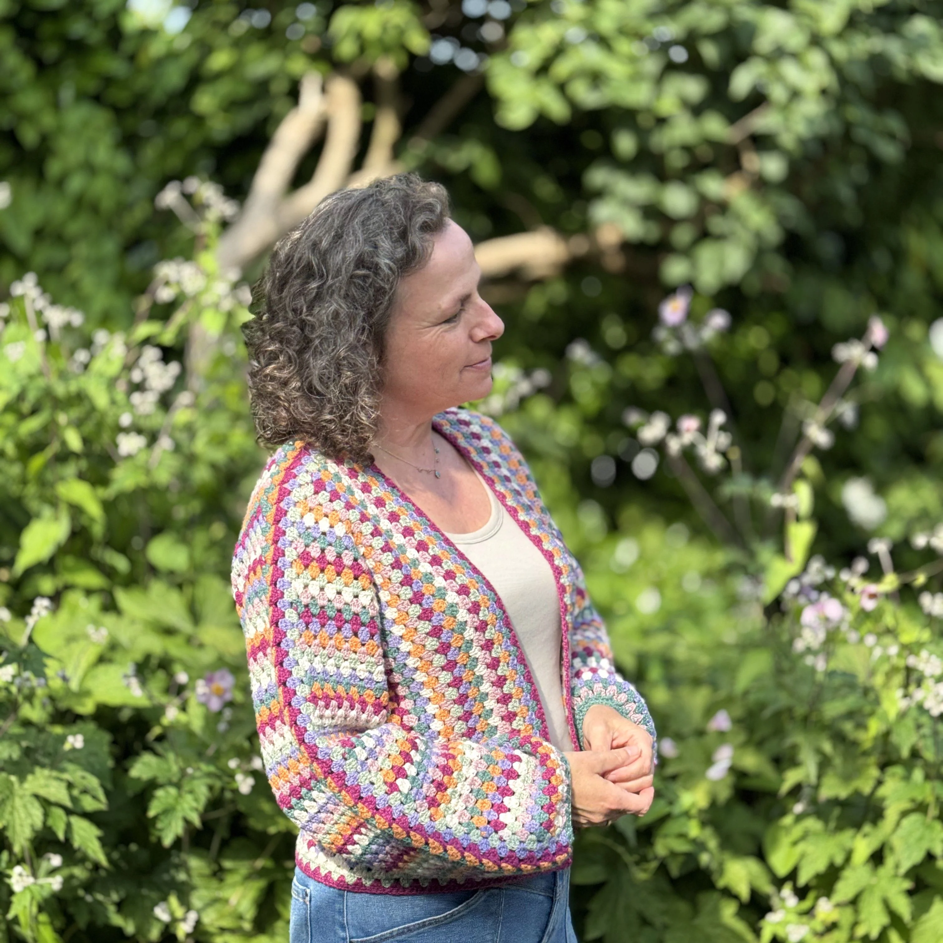 Oh So Colorful Granny - Cardigan - Image 5